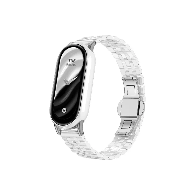 FZRT Xiaomi Compatibility Watch Band Ceramic Chain Quick Release Mechanism Ceramic Material-2
