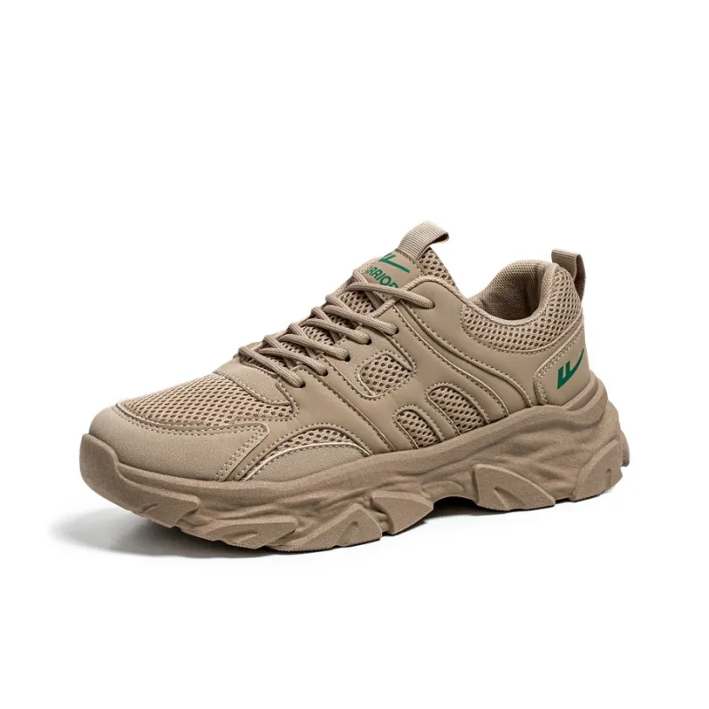 WARRIOR Chunky Sneakers Men Low Top Green-2