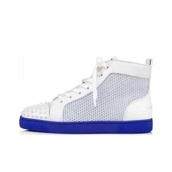 CL LUBOTING High Top Skateboard Shoes Men's White