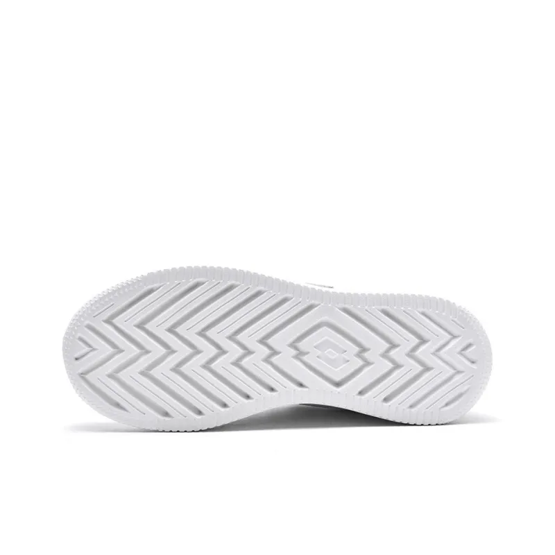 LOTTO Anti Slip Wear Resistant Low Top Skateboard Shoes Women's Black White-5