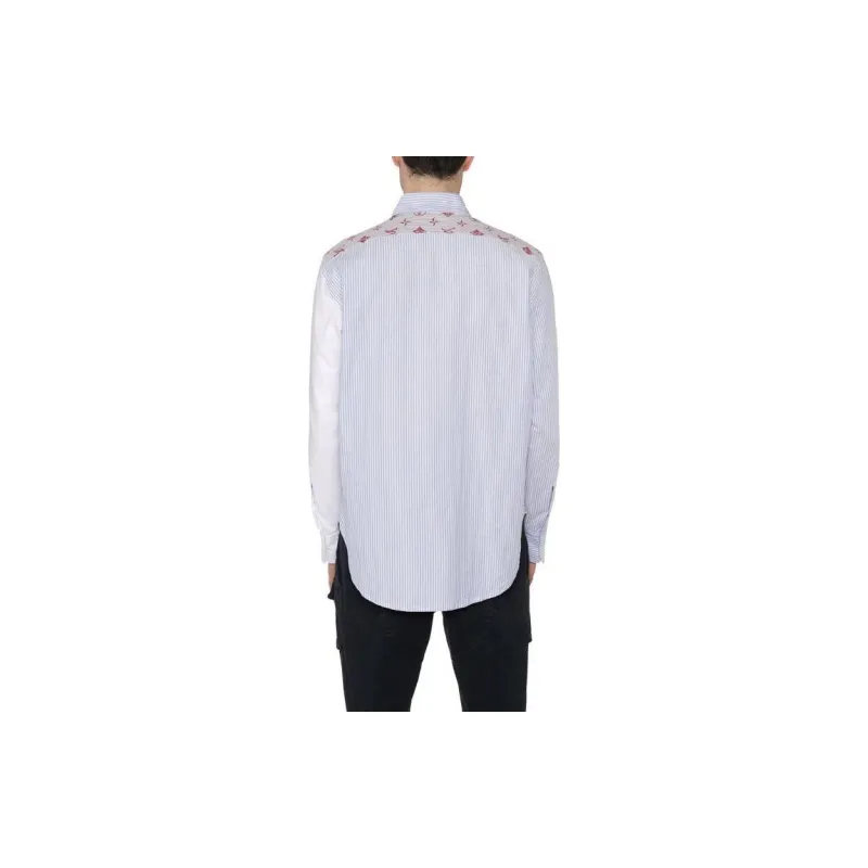 Aries Patchwork Detailed Buttoned Shirt-1