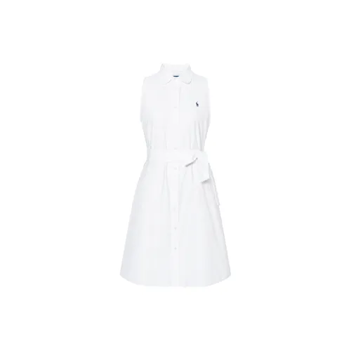 Polo Ralph Lauren Sleeveless Dresses Women's White