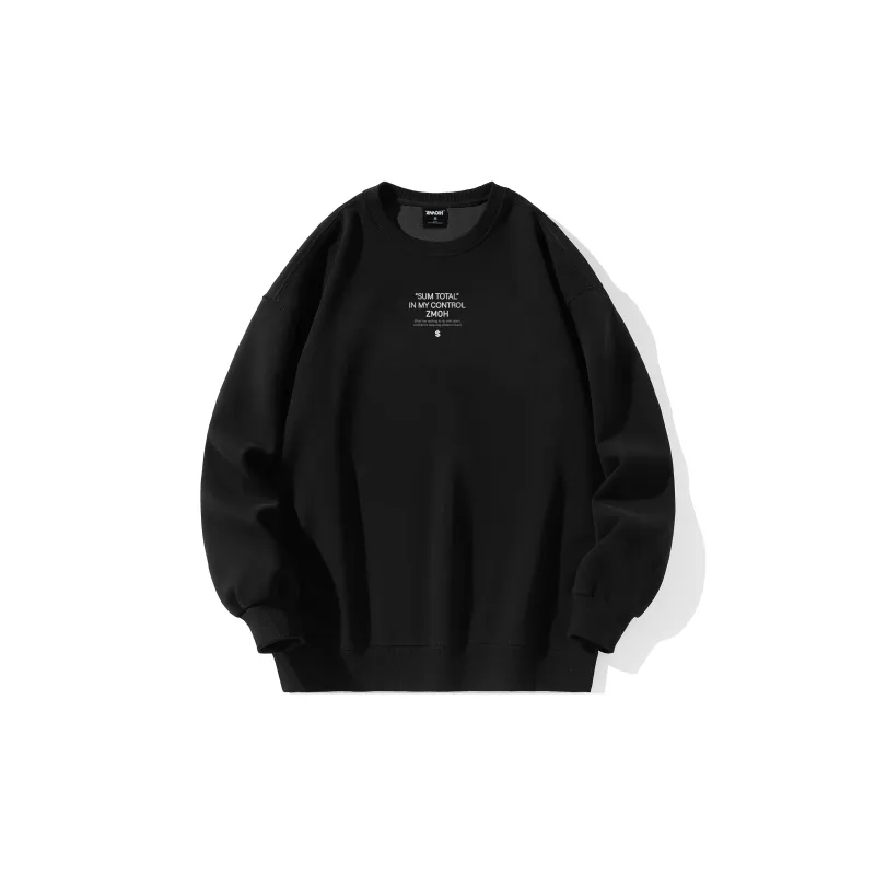 ZMOH Crewneck Sweatshirt Unisex Couple's-3