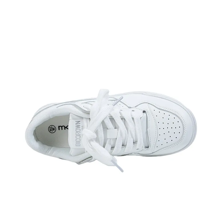 MINGKUANG Street Vintage Box Slip Resistant, Abrasion Resistant, Lightweight Low Top Skateboard Shoes Women's-3