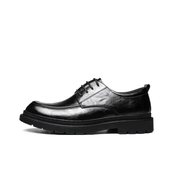 CHINT Dress Shoes Men Low Top Black