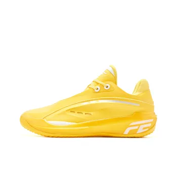 QIAODAN FE2.5 Basketball Shoes Men Low Top Bright Yellow/Jordan White