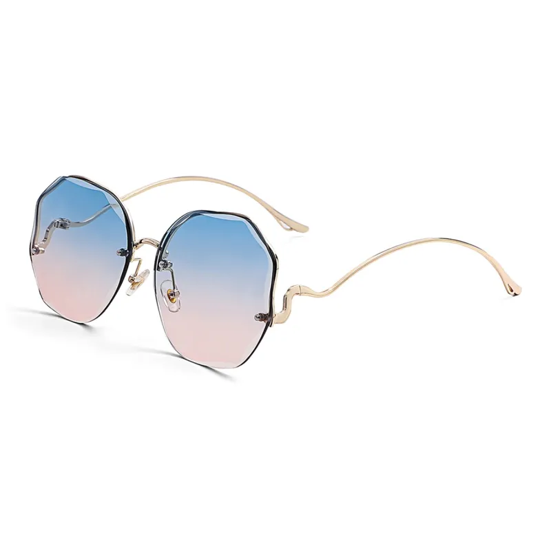 Cranta Komeia Irregular Shape Sunglasses Women's-2
