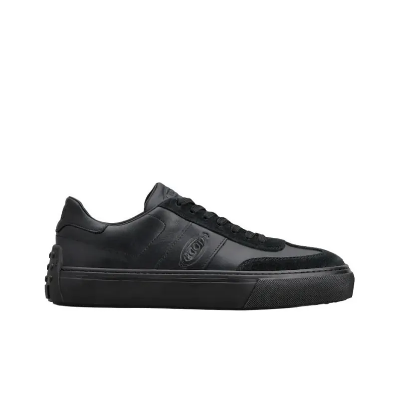 TOD'S Round Toe Lace-Up Sneakers-1