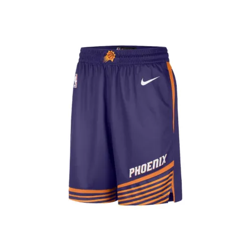 Nike X NBA Icon Series Casual Shorts Men Purple/Orange