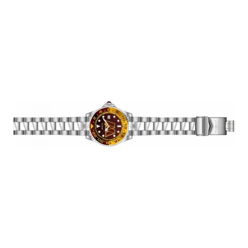 INVICTA Wrist Watch Automatic Mechanical Movement Stainless Steel Strap 47mm Red Watch Dial Men's Watches-2