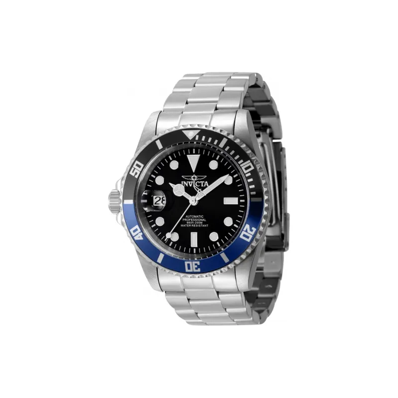 INVICTA Wrist Watch Automatic Mechanical Movement Stainless Steel Strap 42mm Black Dial Men's Watches-0