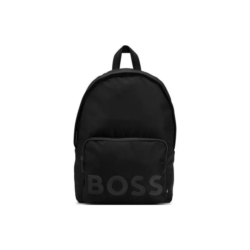 HUGO BOSS Logo Detailed Zipped Backpack-0