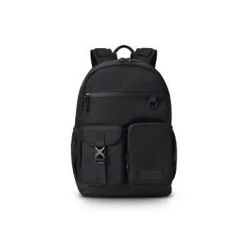 LiNing Polyester Backpack Regular Unisex Black