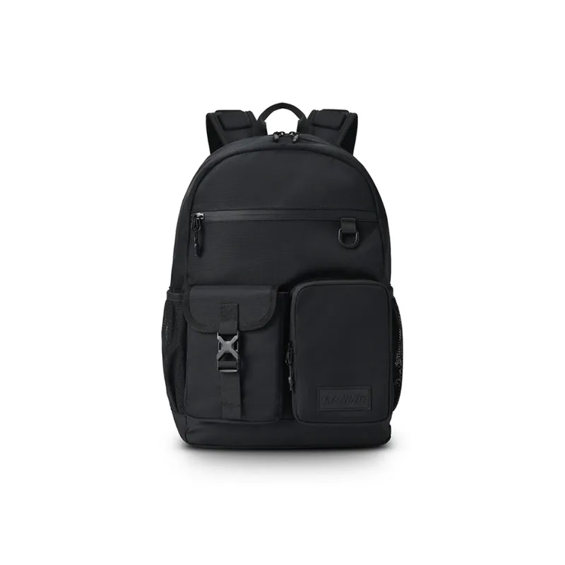 LiNing Polyester Backpack Regular Unisex Black-0