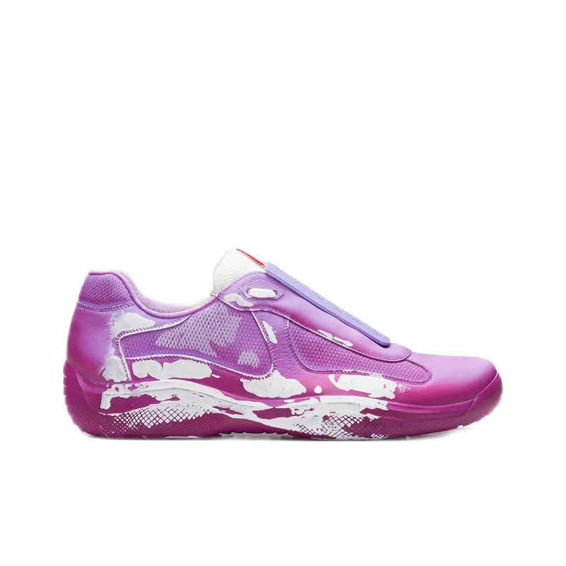 Cass x PRADA Sust4in Cushioning Anti-Slip And Wear-Resistant Low-Top Casual Shoes Unisex Light Purple-1