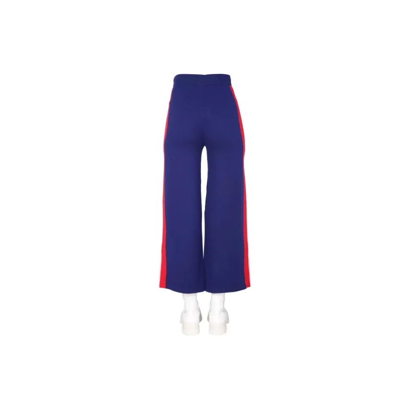 ETRE CECILE Side Striped Crop Pants-1