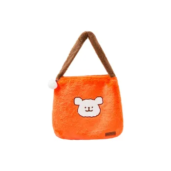 The Green Party Polyester One Shoulder Handbags Regular Women's Orange Red/Coffee