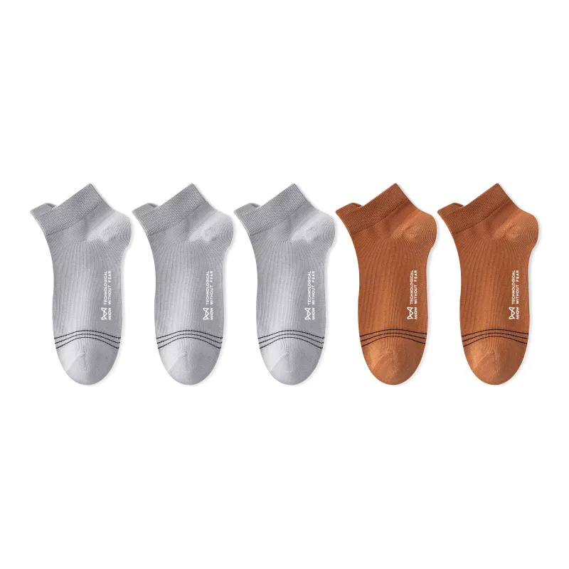 MIIOW Cool One Summer Series Ankle Socks Men's 5 Pack-8