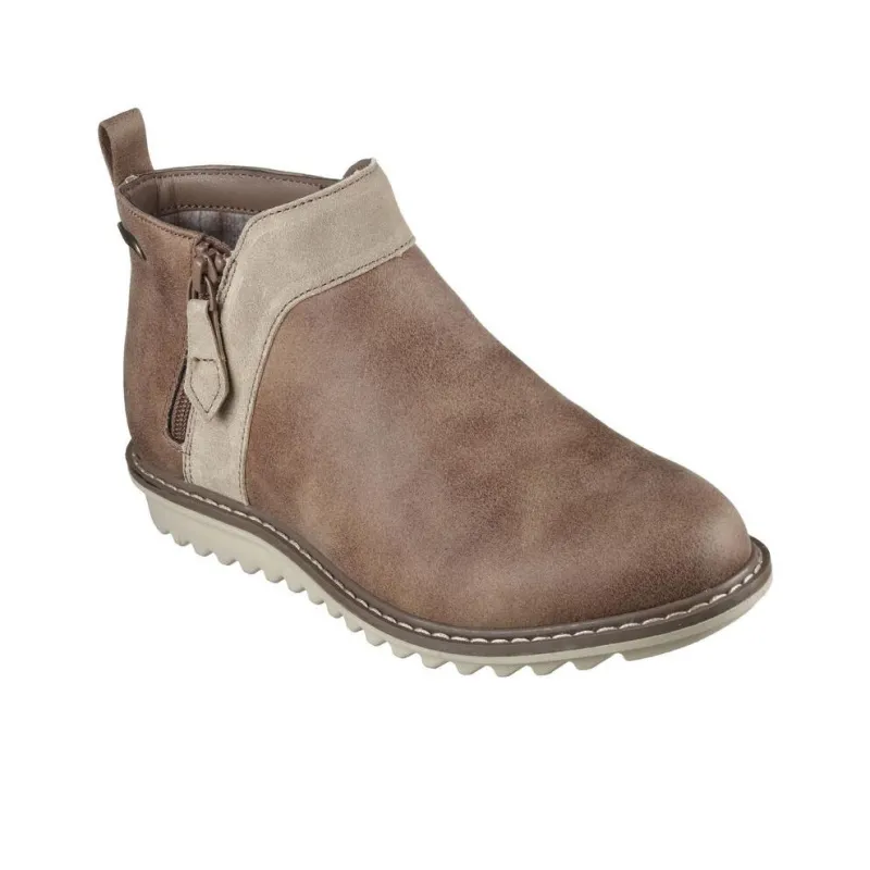 Skechers Arch Fit Mojave - Indefinite Ankle Boots Medium Heel Women's Brown-2