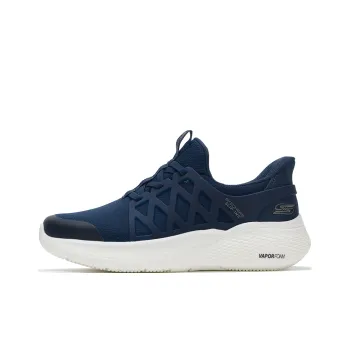 Skechers Bob's Slip-Resistant Low-Top Casual Shoes Men's Blue