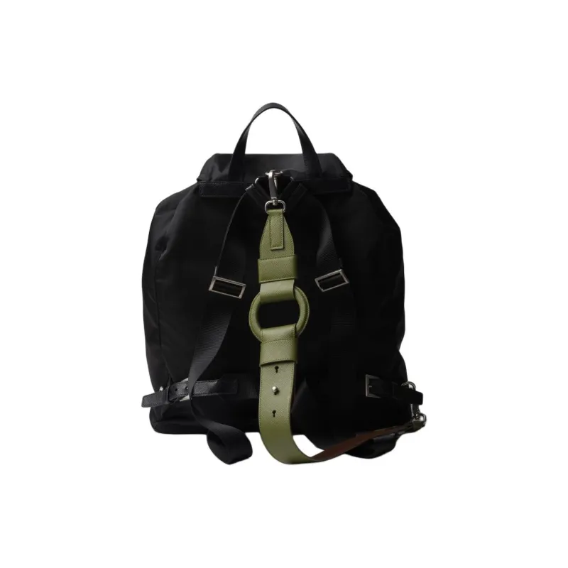 PRADA Saffiano Leather Bag Strap Women's Fern Green-1