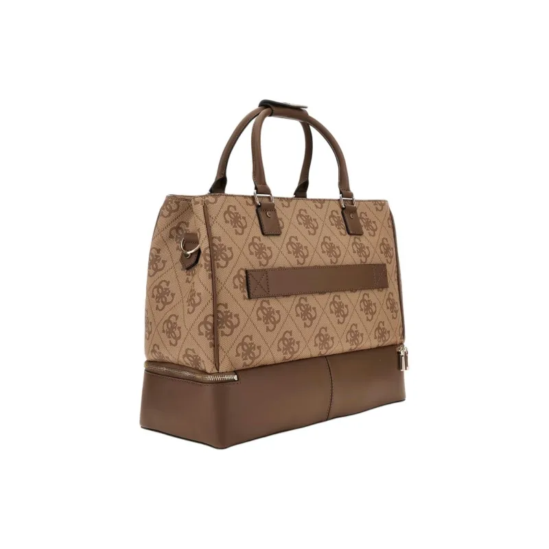 GUESS Polyurethane Shoulder Bag Crossbody Bag Handbag Regular Women's Beige-2