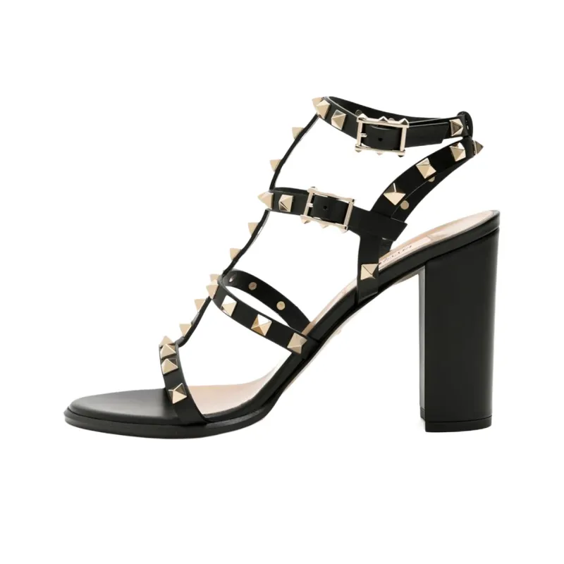 Valentino Garavani Rockstud 90mm Ankle-strap Sandals-0