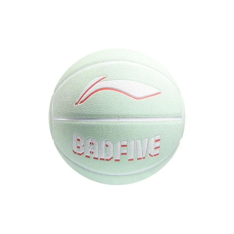 LiNing CBA Collection Rubber Basketball Dark Blue/Light Blue Size 5 Glow In The Dark Unisex-7