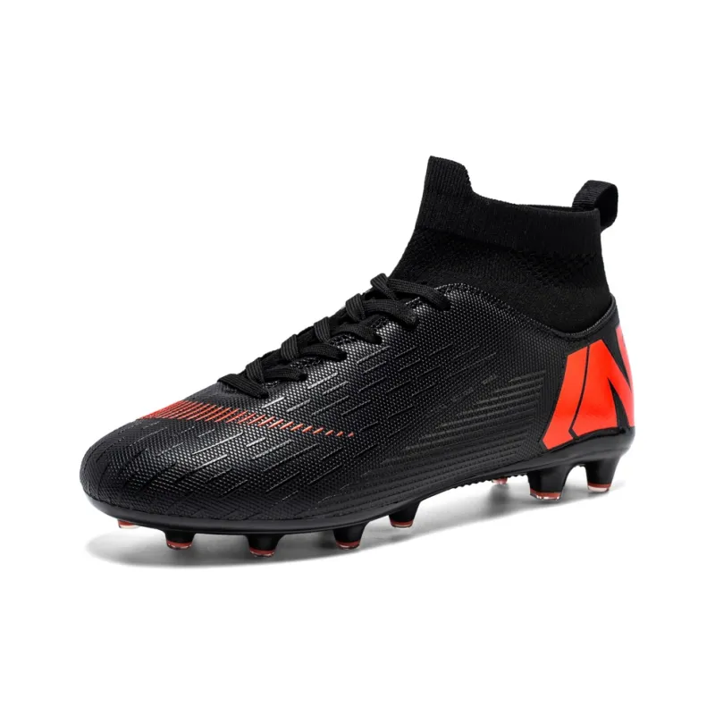 Kuding AG Rubber Short Studs TF Rubber Broken Studs Breathable Coverage Impact-Resistant Soccer Shoes Unisex-12