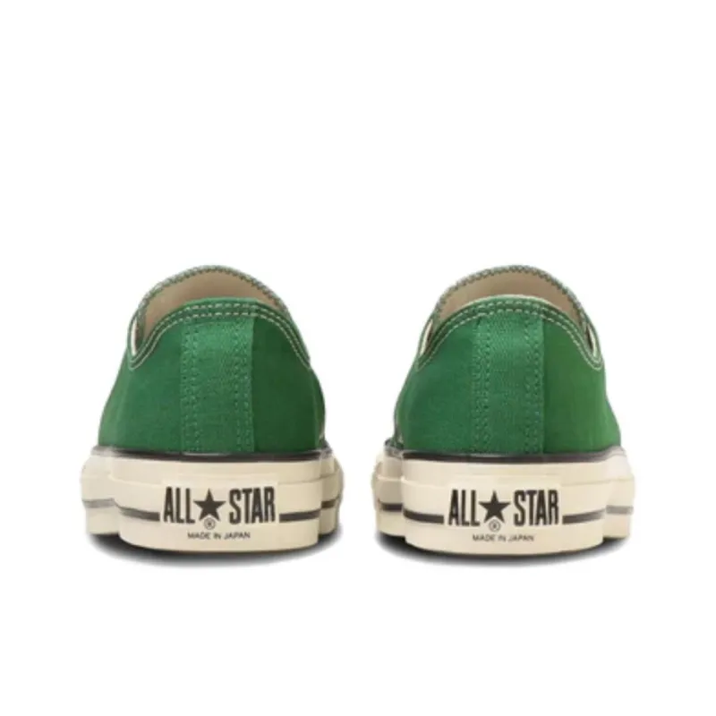 Converse All Star Slip-Resistant Lightweight Wear-Resistant Low-Top Canvas Shoes Unisex Green-4