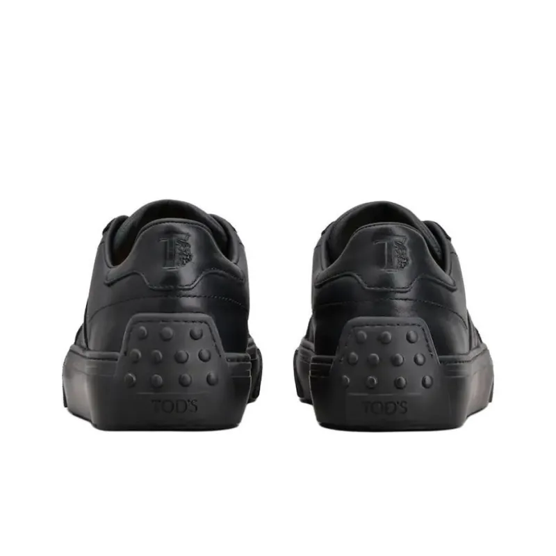 TOD'S Round Toe Lace-Up Sneakers-3