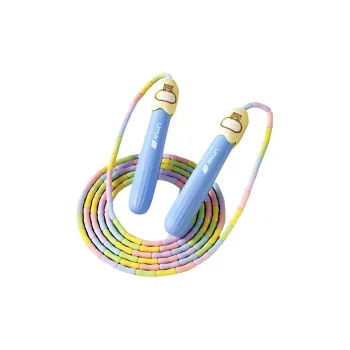 Umay Student Supply Non Countable Jump Ropes Kids Handle Material ABS Plastic, Polypropylene PP Rope Material TPE Blue