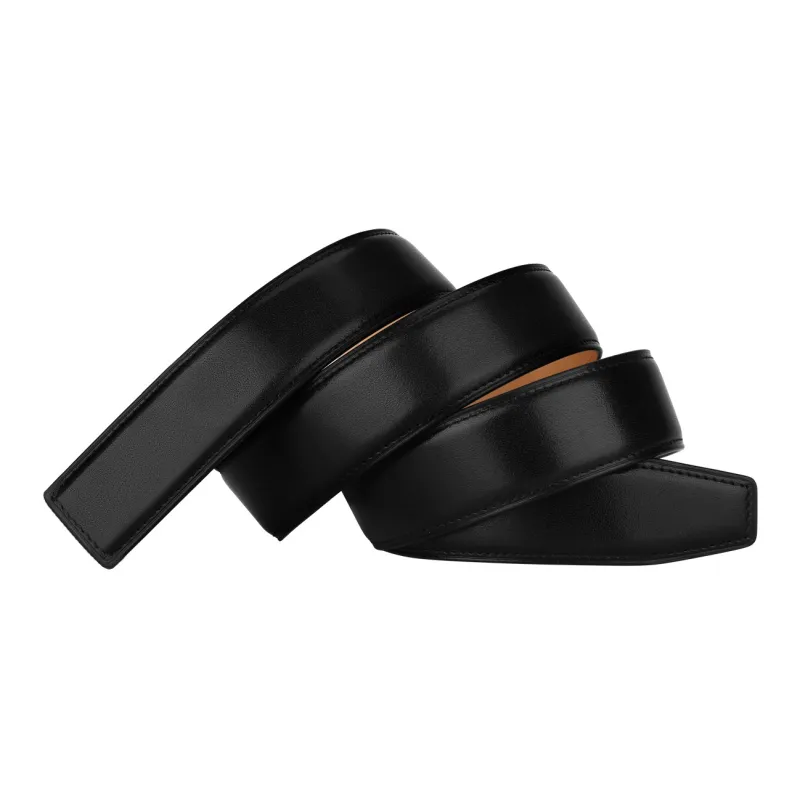 Jaylen Oos The First Layer Of Calfskin Headless Belt Men's Vegetable Tanned Rubbed Craft 3.5/3.8cm-15