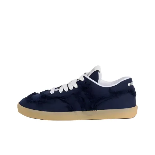 MIU MIU Low Top Skateboard Shoes Women's Blue