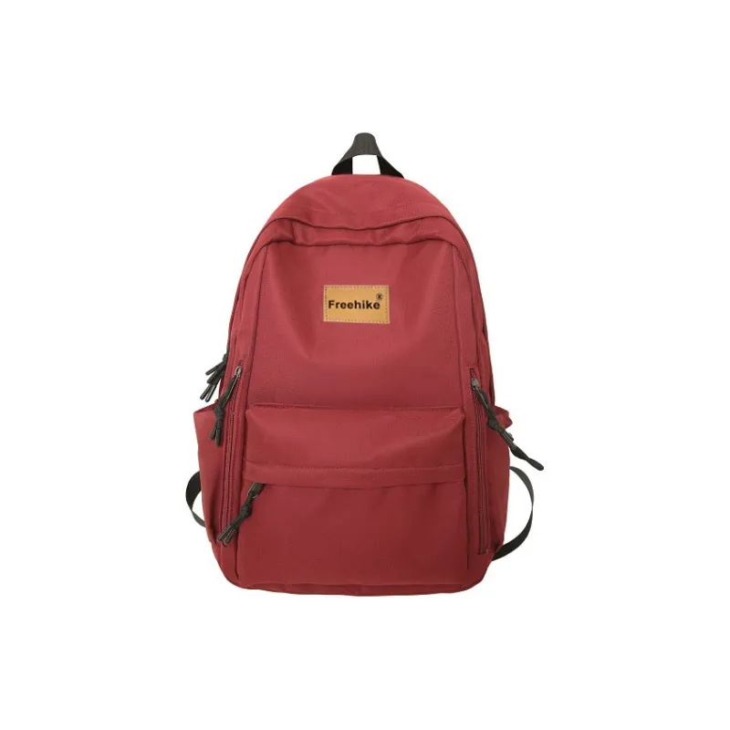 FREEHIKE Oxford Backpack Unisex Black/Burgundy-4