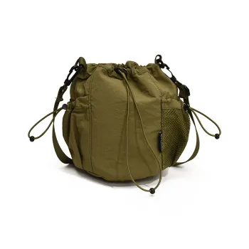 Kaka Tree Nylon Crossbody Bag, Shoulder Bag, Cell Phone Pouch Unisex Green/Black/Khaki/Blue/Purple
