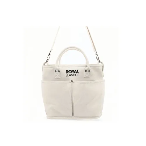 ROYAL ELASTICS Canvas Shoulder Bag Canvas Bag Women's White