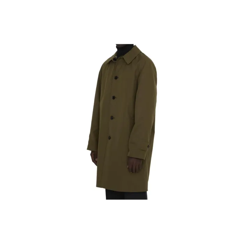 Burberry Single Breasted Reversible Raincoat-2