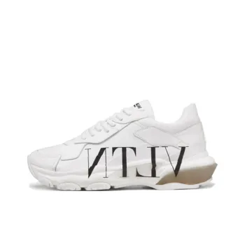 Valentino Bounce Vltn Low Top Chunky Sneakers Women's White Asian Version