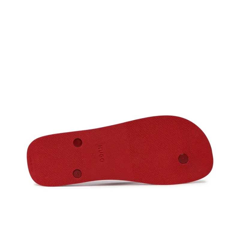 HUGO BOSS Slip Resistant Flip Flops Men's Red-4