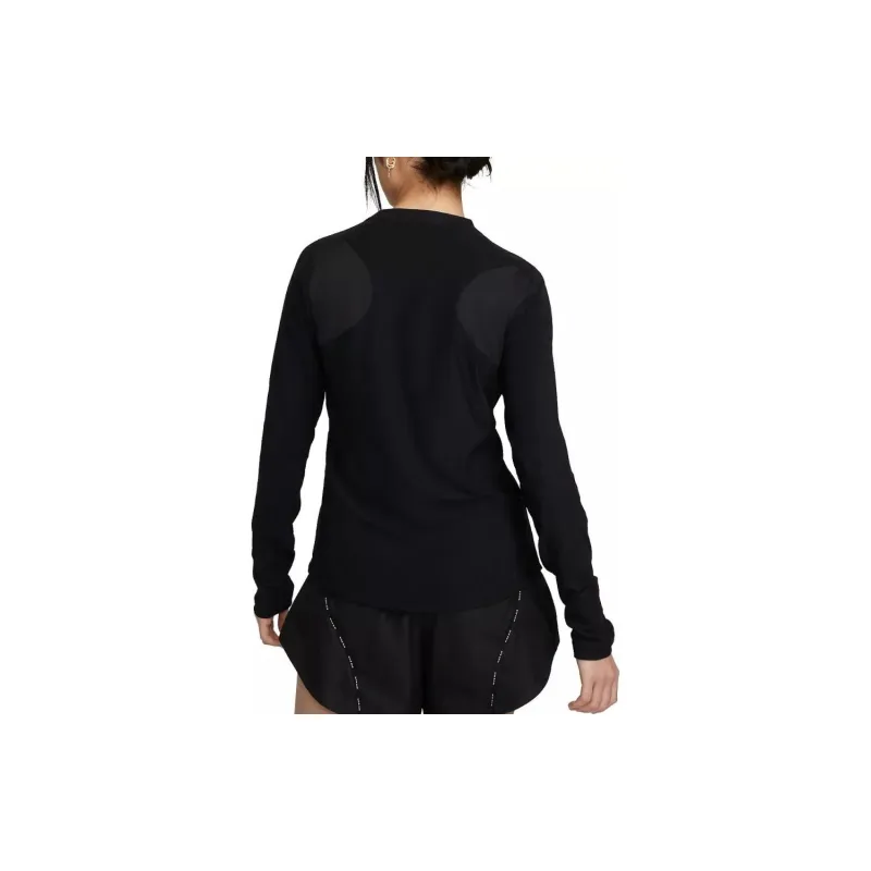 Nike Dri FIT Long sleeve 'Black' Top-1
