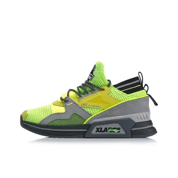 XLARGE x LiNing Low Top Casual Shoes Men's Neon Green