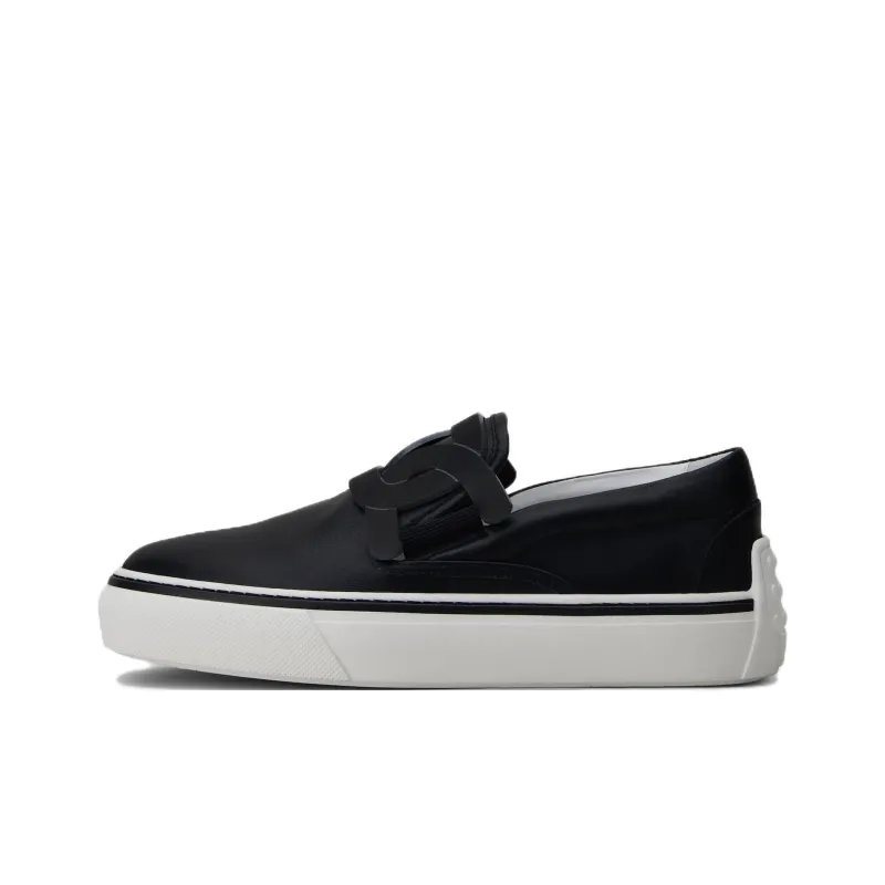 TOD'S Stylish Skateboarding Shoes Women's Black-0