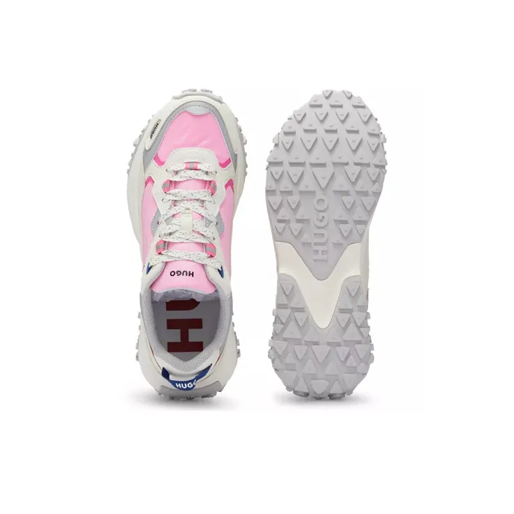 HUGO BOSS Slip-Resistant Low-Top Sports Casual Shoes Women's Light Pink-4