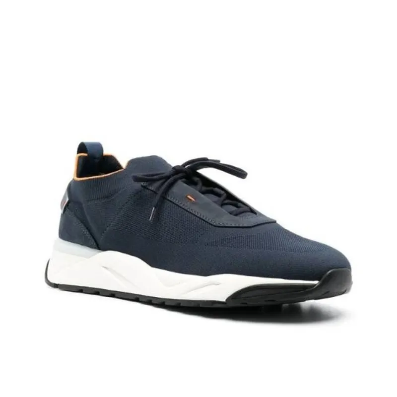 Santoni Knitted-upper Sneakers-2