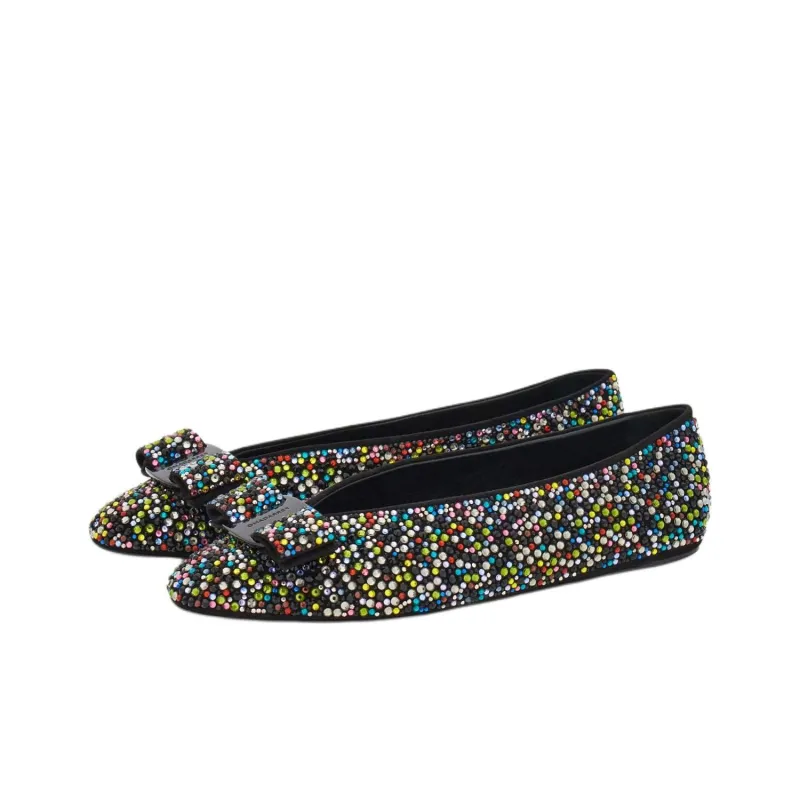 FERRAGAMO Vara Casual Single Shoes Women's Multicolor-2