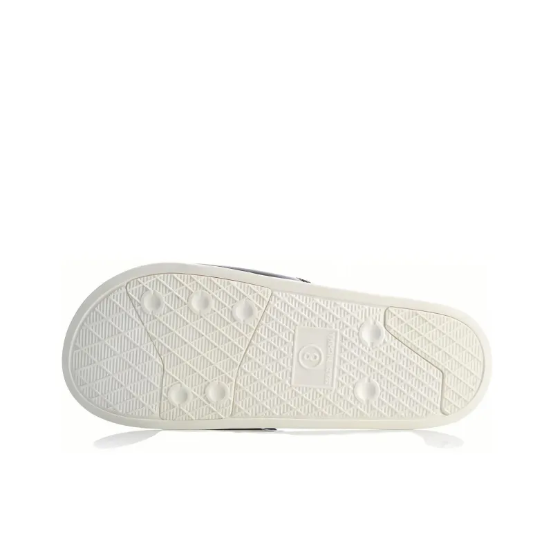 Disney x LiNing Quiet Abrasion Resistant Slide Slippers Unisex Black White-4