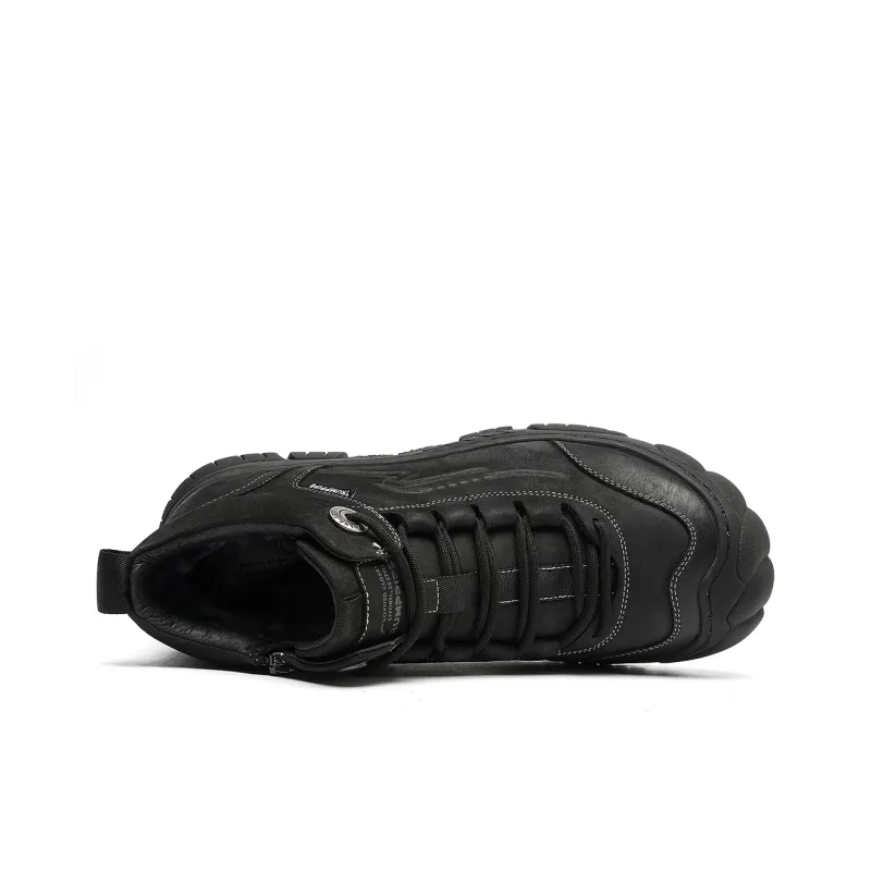 TRUMPPIPE Ankle Boots Men's Black-3