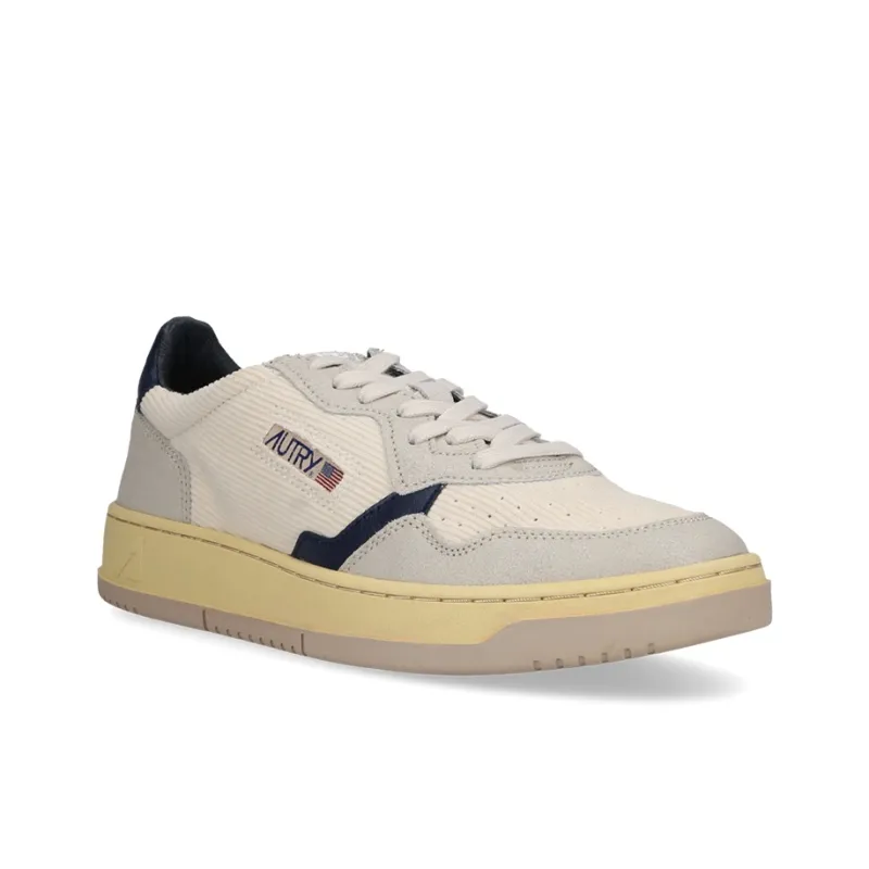 AUTRY Stylish Skateboarding Shoes Men's Beige Black-1