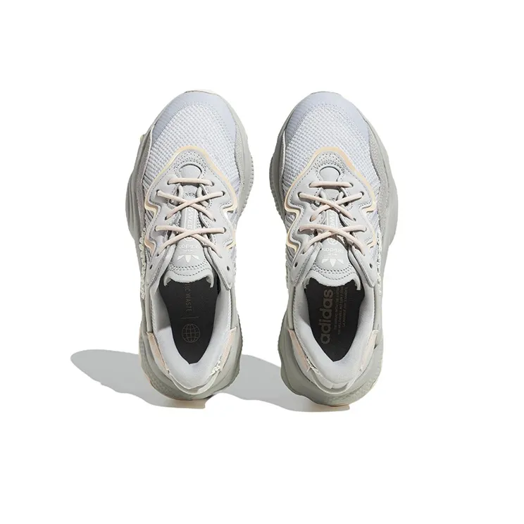 Adidas Originals Ozweego Shoes 'Grey Green' Women's-4
